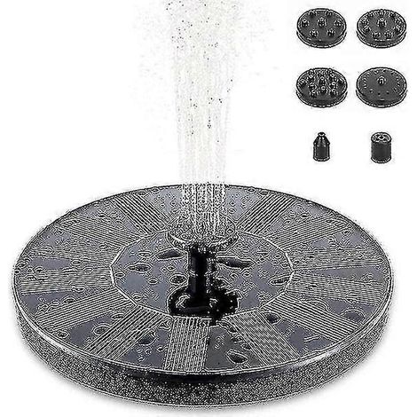 Fontaine solaire à cellule solaire - 16 cm (1/5)