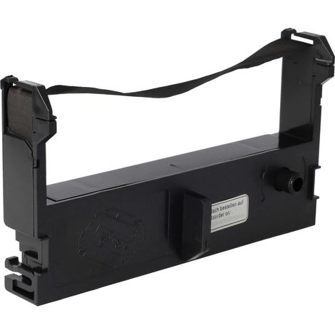vhbw Ribbon Cartridge Replacement for Epson ERC-39, C43S015461, ERC-43, ERC-43B for Dot Matrix, Receipt Printer - Black Ink Ribbon (1/4)