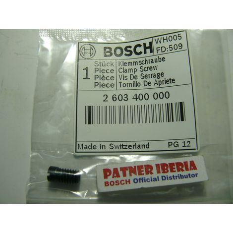Vis de rechange pour scies GST et PST 2603400000 – Matériaux de haute qualité – Compatibilité parfaite avec outils Bosch