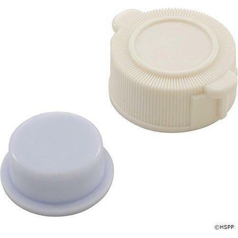 Intex 10043 10044 Ablassstopfen- und Entlüftungsventil-Abdeckungsset für aufblasbares Poolspielzeug - Ablassventilzubehör - Ersatzventilstopfen (1/5)