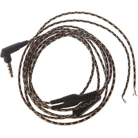Câble de remplacement pour casque avec interface 3.5mm et réduction de bruit