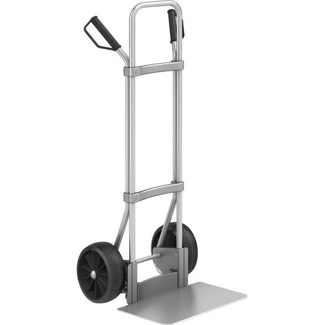 eurokraft pro, Diable en aluminium, l x p bavette 450 x 350 mm