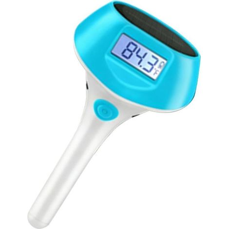 Thermomètre flottant étanche pour piscine – Moniteur de température facile à lire, usage intérieur et extérieur (jardin, terrasse, spa, plans d’eau, camping), idéal pour l’été (1/5)