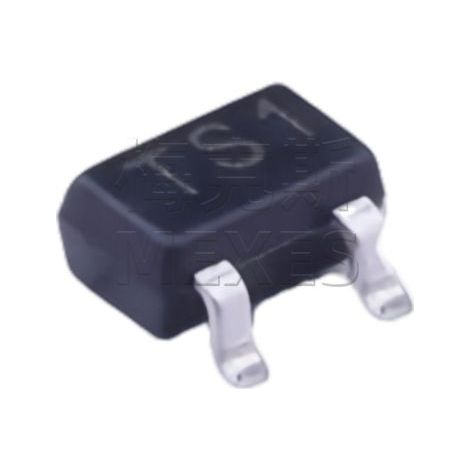 Changdian/Changjing CJ2101, TS1 SOT-323 screen-printed SMD MOSFET chip, electronic components, lot of 5.