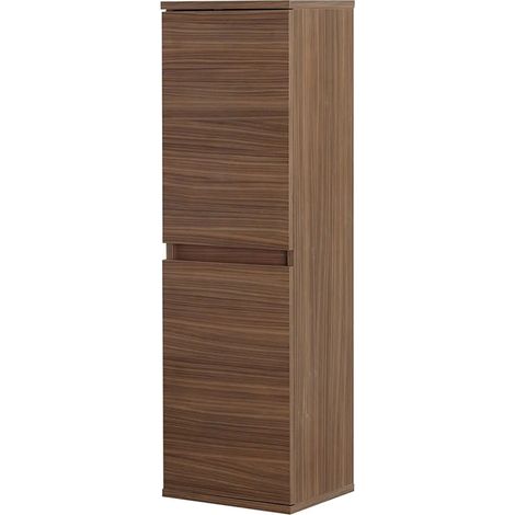 Pensile bagno sospeso 112 cm noce canaletto con ante soft-close Kleo (1/5)