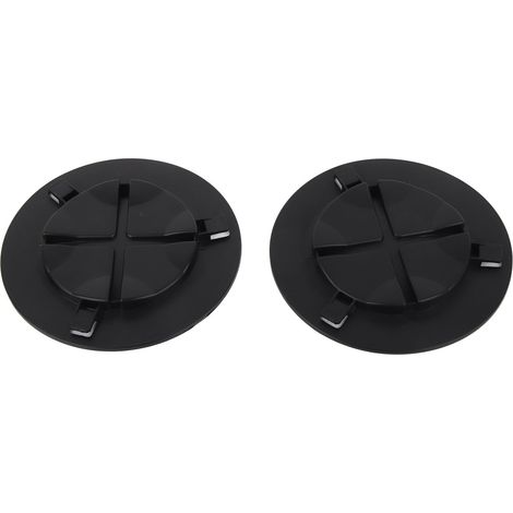 2 pièces Calandre antibrouillard avant 5K0853665 Noir Maillage Remplacement pour MK6 2009‑2013 (1/5)
