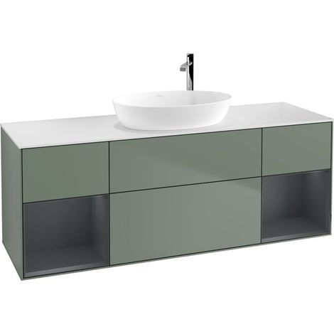 Villeroy & Boch G981HGGM Armoire sous lavabo Finion G98 (1/2)