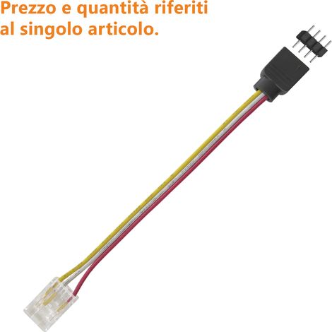 Câble Connexion Rapide Contrôleurs Rubans Led Cct Câblage Professionnel Gestion Température Couleur Blanche Double 3 Broches Qualité Pro (1/2)