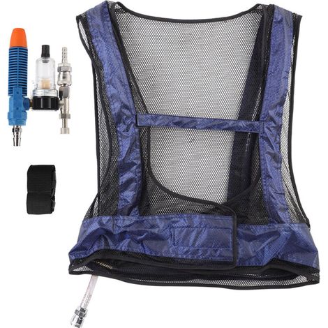 Jeffergarden gilet de refroidissement comprimé par air en acier de soudure gilet de climatiseur de tube de vortex