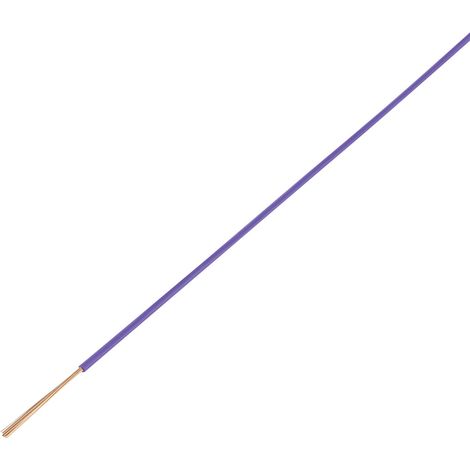 TRU COMPONENTS 1568642 Fahrzeugleitung FLRY-A 1 x 0.50 mm² Violett 50 m