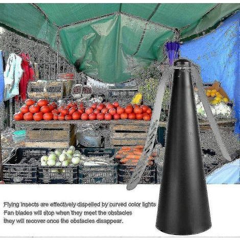 Lot de 2 ventilateurs anti-mouches et moustiques - Éloignez les mouches et les insectes des aliments sans utiliser de produits chimiques (1/4)
