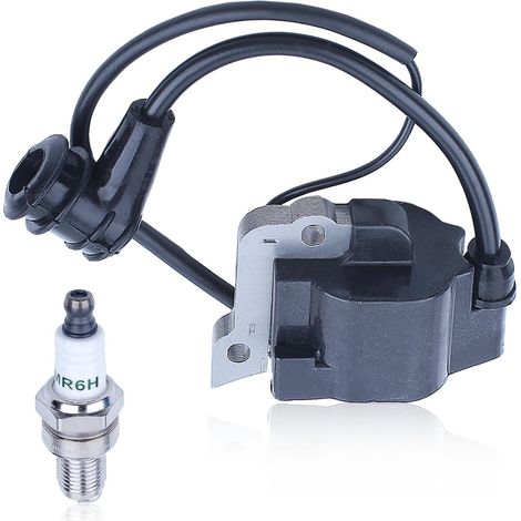 Zündspule für Honda GX35 UMK435 HHT35S und Serie, Zündspulenmodul mit Zündkerze, Freischneider-Zubehör, 4-Takt-Motorteile