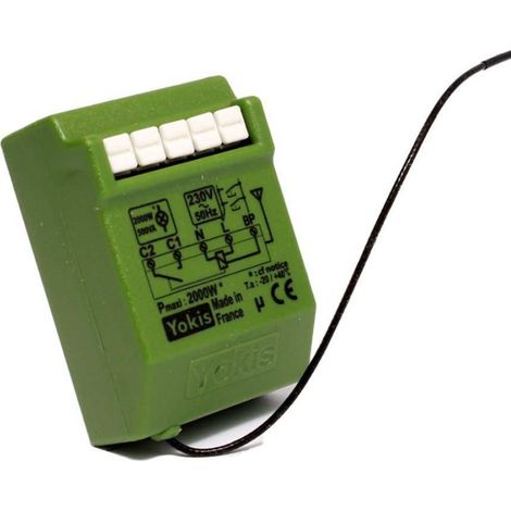 Yokis MTR2000ERP Telerruptor Temporizado Radio Power
