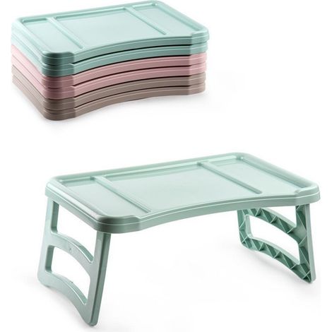 Trade Shop - TABLETTTISCH KLAPPSOFA BETT FARBIG KUNSTSTOFFTISCH 119211A - (1/4)
