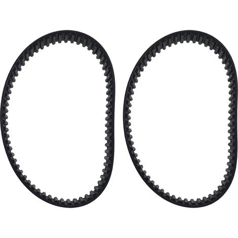 2pcs HTD201-3M Rubber Plane Drive Belt 2610389040 Compatible for 1500 1500H (1/5)