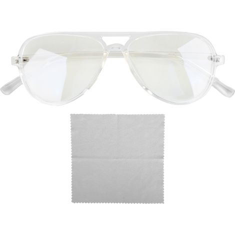 1 paire lunettes de protection UV400, bloquant la lumière bleue, soulageant la fatigue oculaire, pour usage bureautique et écrans (1/5)