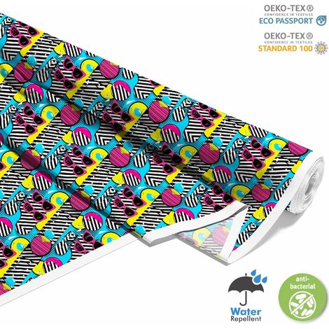 TESSUTI DECORATIVI PER ESTERNI OXFORD - Motivo Geometrico I DX3131 (1/5)