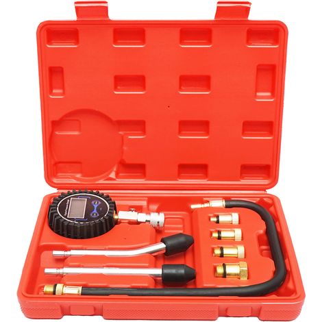 Set tester di compressione digitale per motori a benzina, Breckner Germany (1/5)