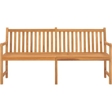 Maison Exclusive - Banc de jardin 180 cm bois de teck solide (1/5)