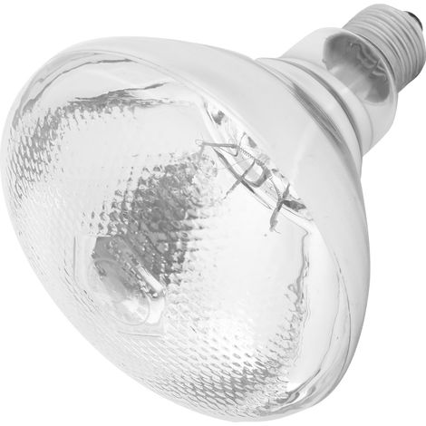 Lámpara de calor cerámica infrarroja de 250 W para gallineros y pollitos con control de temperatura. (1/5)