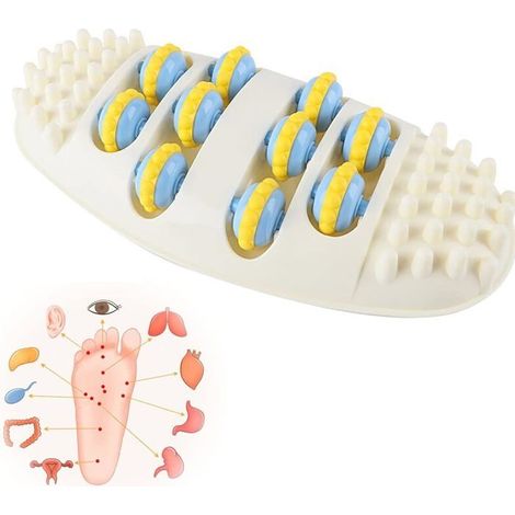 Rouleau de massage des pieds, outil de réflexologie, appareil de massage des pieds pour masser la plante du pied, soulager la fasci (1/5)