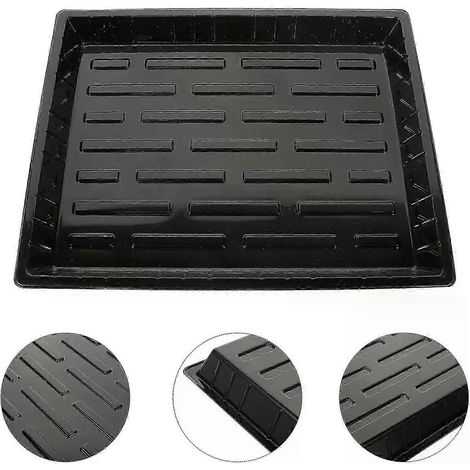 Lot de 5 supports de culture pour plantes succulentes, plateaux de germination miniatures en plastique - JXLGV (1/5)