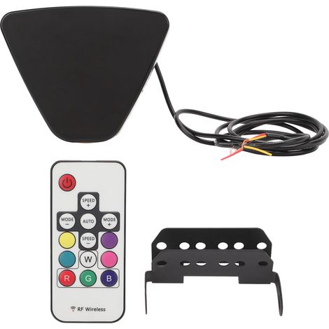 Feu arrière LED universel multicolore multifonction stop, feu de recul avec télécommande pour voiture (1/5)