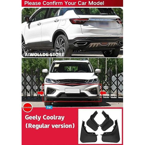 Schmutzfänger für Geely Coolray 2018–2022 – Spritzschutz, Kotflügel-Schmutzfänger, vorne und hinten – Autozubehör – Coolray Standard