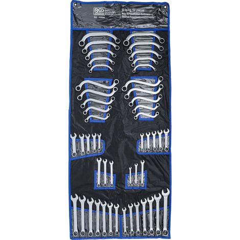 BGS 50pz.  Assortimento chiavi  combinate pollici  + metriche  -32500 (1/4)