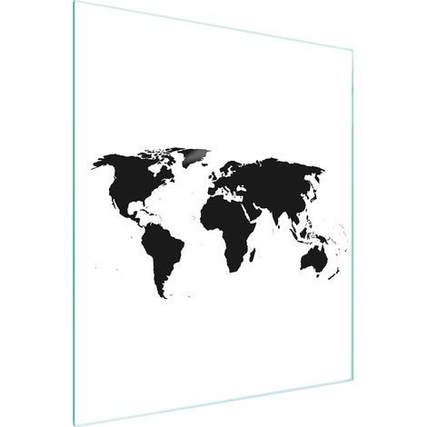 TAGLIERE IN VETRO 45x52 MAPPA (1/5)
