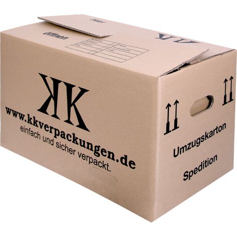 120x Umzugskartons mit doppelter Boden 2-wellig 660x360x405mm XXL KARTON