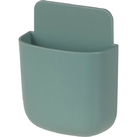 Étagère de rangement 11,5 x 3,5 x 9 cm, support mural pour télécommandes et téléphones portables, étagère multimédia, support mural pour stylos, organisateur multifonctionnel (1/5)