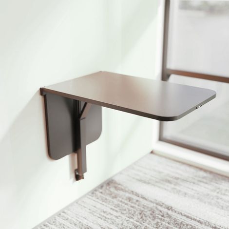 Kesseböhmer Wand- Klapptischgestell TopSwing für klappbare Tische, schwarz