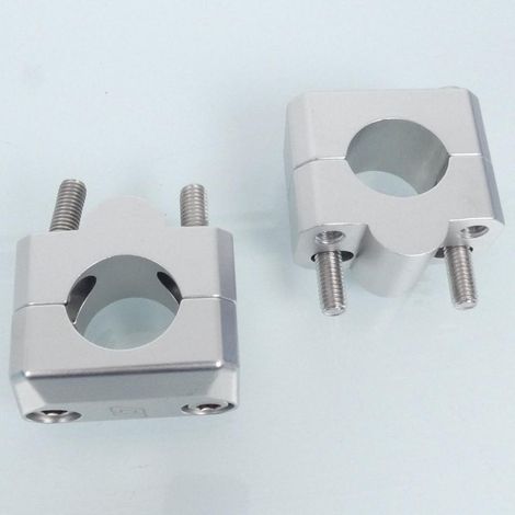 Pontet de guidon Doppler pour moto Rieju 50 MRT 2009 à 2017 +17 (1/3)