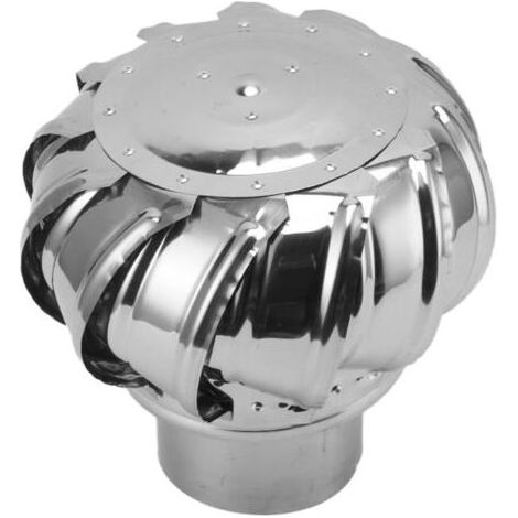 Ventilateur de toit automatique silencieux en acier inoxydable, ventilateur de ventilation de toit, éoliennes, ventilateur de grenier (1/5)