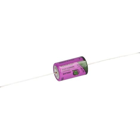 Tadiran Lithium 3,6V Batterie SL 350/P 1/2AA - Zelle Axialdraht (1/5)