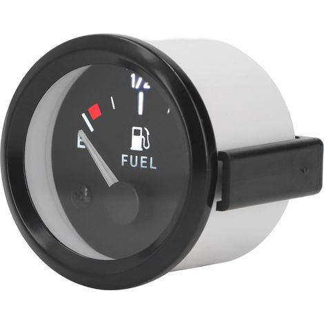 Jauge de niveau carburant 2in pour moto, indicateur réservoir essence avec rétroéclairage LED, compatible modèles modifiés, compteur de carburant précis. (1/5)