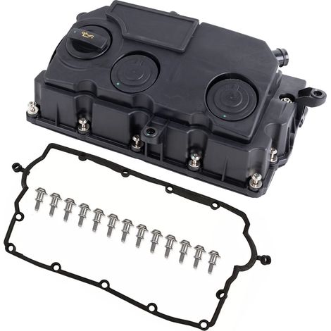 Una tapa de válvula de alto rendimiento (incluida la junta) para reparación y reemplazo de motor nuevo y duradero para Audi A3 8P, Volkswagen Golf, SEAT y Skoda. 03G103469M