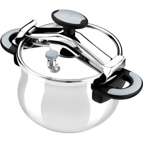 Pentola a pressione Bra Tekna a185603 7L acciaio inox (1/4)