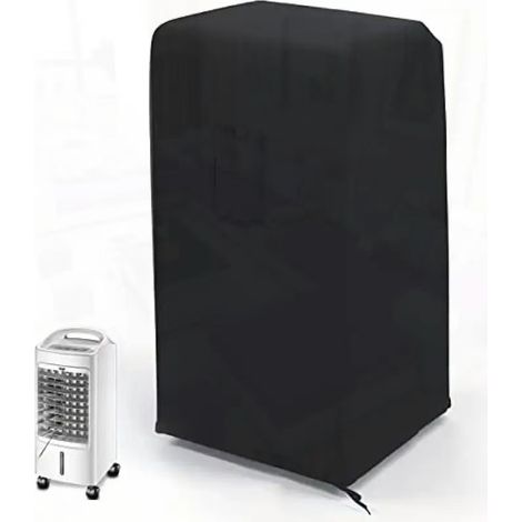 Housse anti-poussière pour climatiseur portable d'intérieur - 46 x 40 x 75 cm - Noir (1/3)
