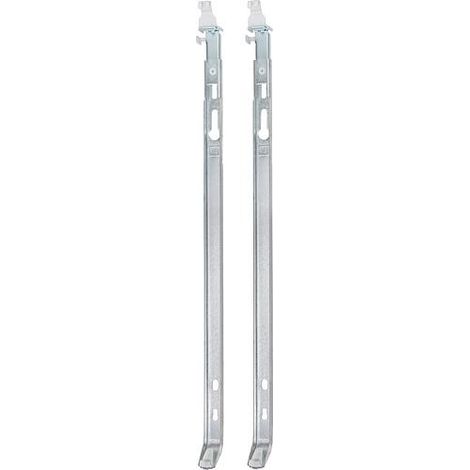 Delonghi – Support de fixation pour radiateurs linéaires et profilés Type 21/22/33 – Hauteur 600mm – Pièces métalliques galvanisées – Convient pour chauffage compact