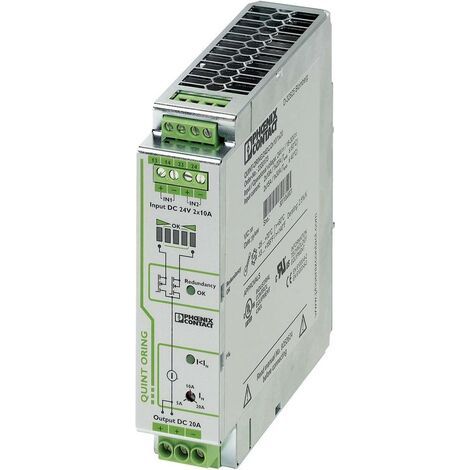 Phoenix Contact 2320173 Module de redondance rail DIN 20 A Nbr. de sorties: 1 x (1/4)