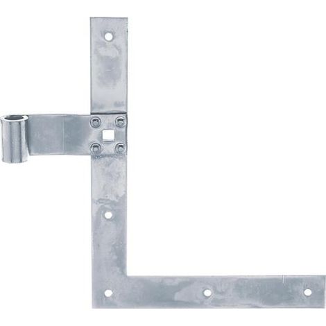 Coin d'angle pour fenêtre, dimensions 250x200 mm, largeur 30 mm, épaisseur 3 mm, galvanisé, verni, avec passe-raccords, rectifié. (1/3)