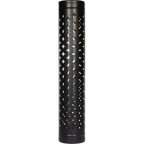 Accessoires de cheminée en acier inoxydable Conduits de cheminée Tuyau d'évacuation des fumées Filet anti-brûlure
