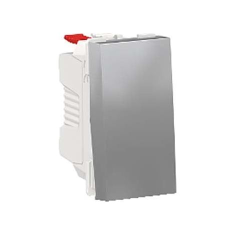 Conmutador 1 modulo aluminio SCHNEIDER NU310330