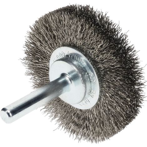Osborn Rundbürste für Bohrmaschine Ø 50x10mm, rostfrei 0,2mm, 6mm-Schaft (1/5)