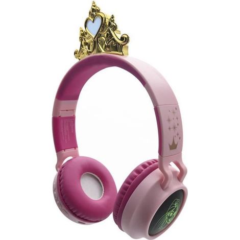 Cuffie Bluetooth Principesse Disney con effetti luminosi (1/3)