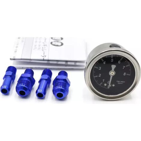 Régulateur de pression de carburant réglable du manomètre de carburant automobile haute performance or MNS (1/3)