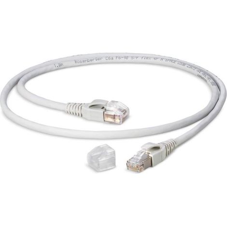 Cordon de brassage RJ45 - MCL - CAT 6 A - S/FTP - 3m - LSZH Gris
