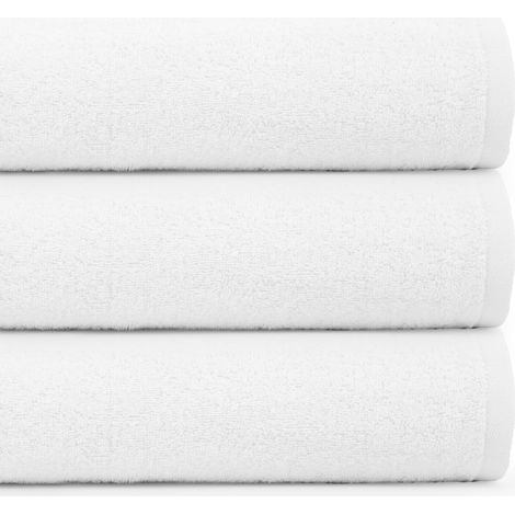 Toalla blanca 100x150 450g (1/2)